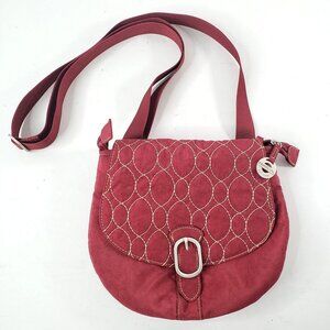 Travelon Crossbody Bag Burgundy Adjustable Travel Small Shoulder Purse